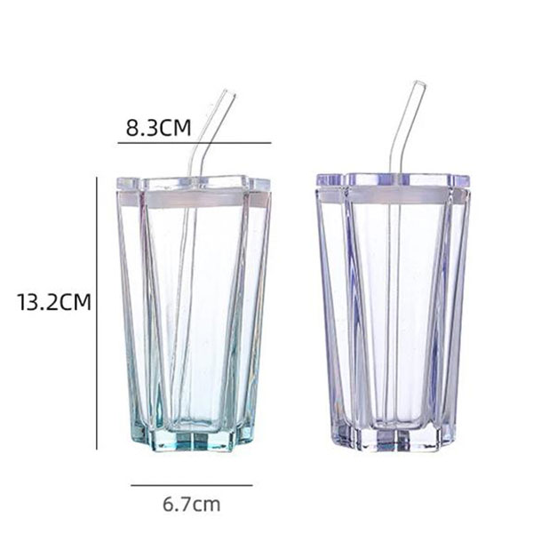 Juice Glasses With Lids And Straws