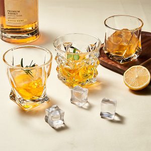 Vintage Crystal Whiskey Glasses