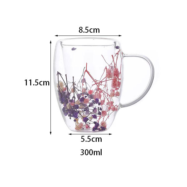 Clear Mugs Double Wall