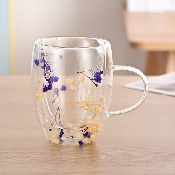 Glass Flower Cup