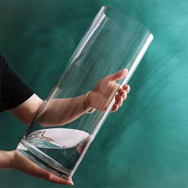 Large Glass Vase Cylinder